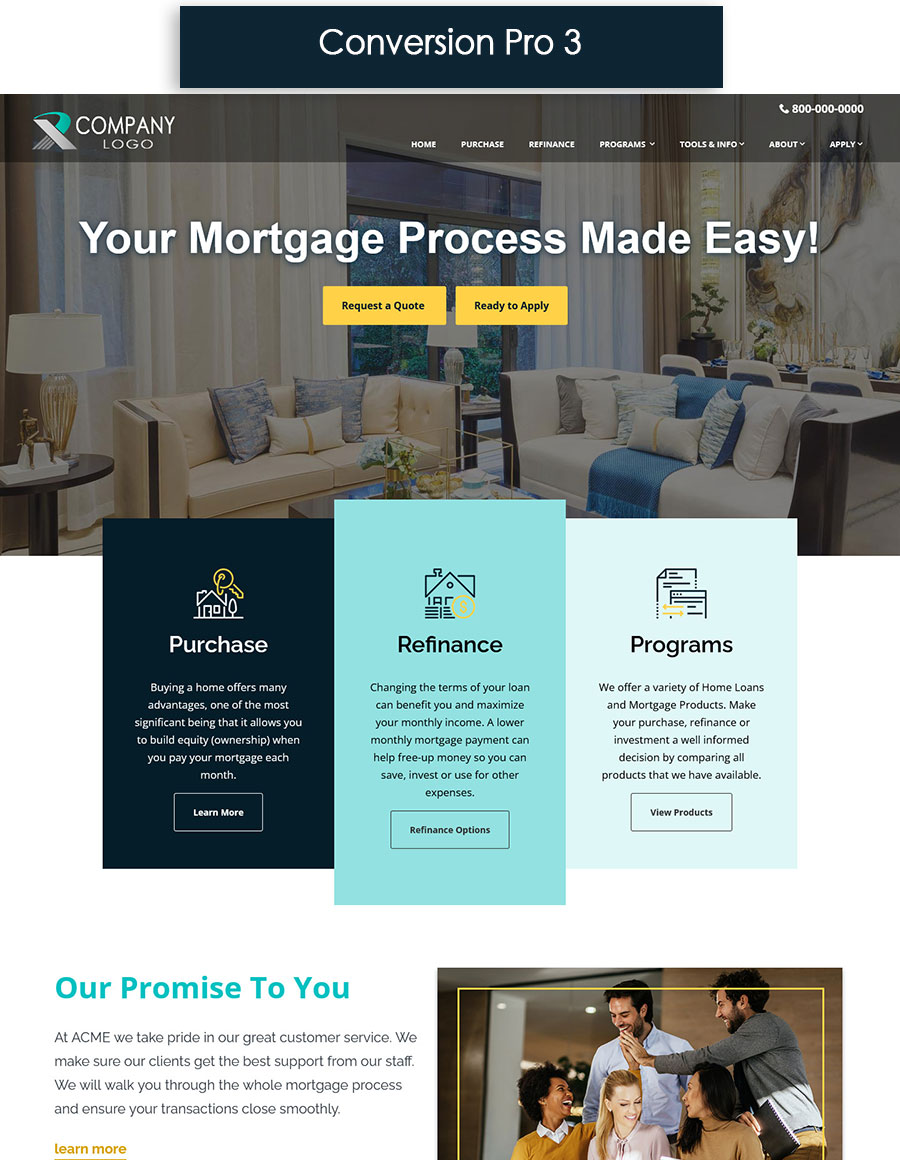 mortgage broker website